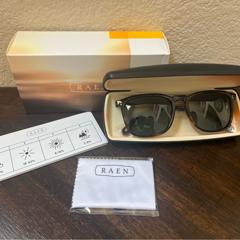 RAEN Wiley 56 Kola Tortoise Sunglasses